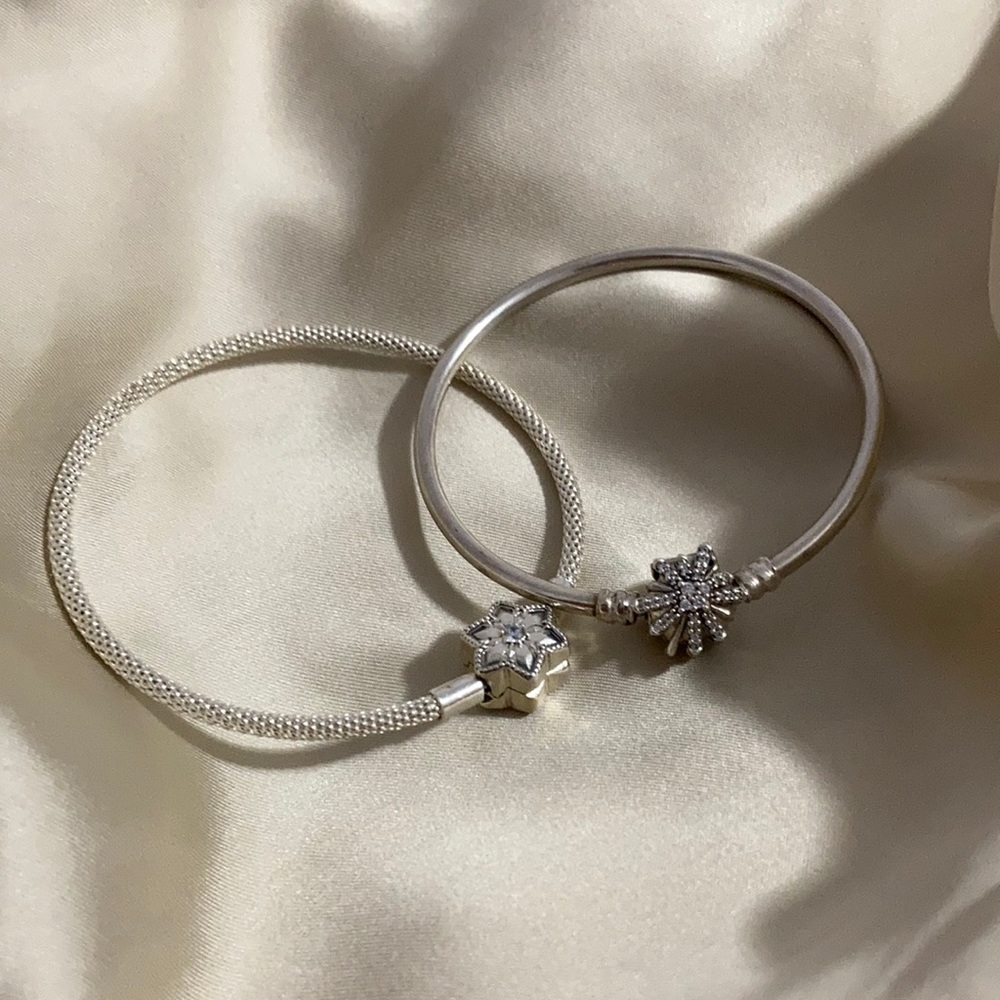 Two Pandora bracelets